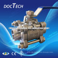 DN25/1" Triplet Stainless Steel/WCB Butt Weld Ball Valve heavy type Sample for free With Competitive Price